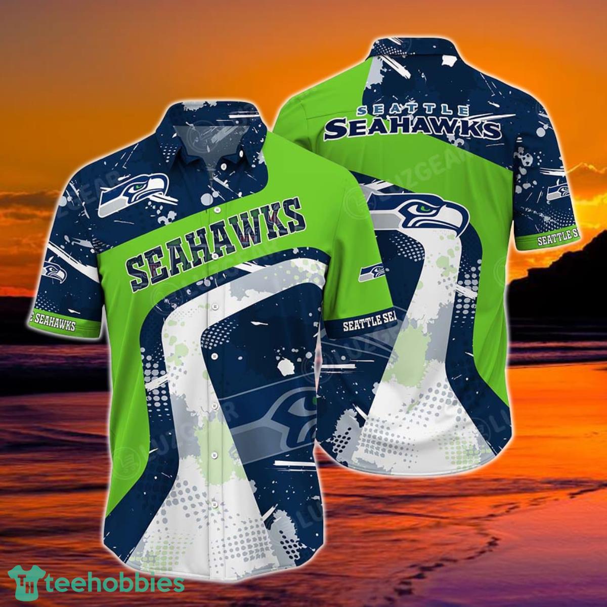 Seattle Seahawks NFL Summer Hawaiian Shirt New Collection Gift For Sports Fans NFL Product Photo 1