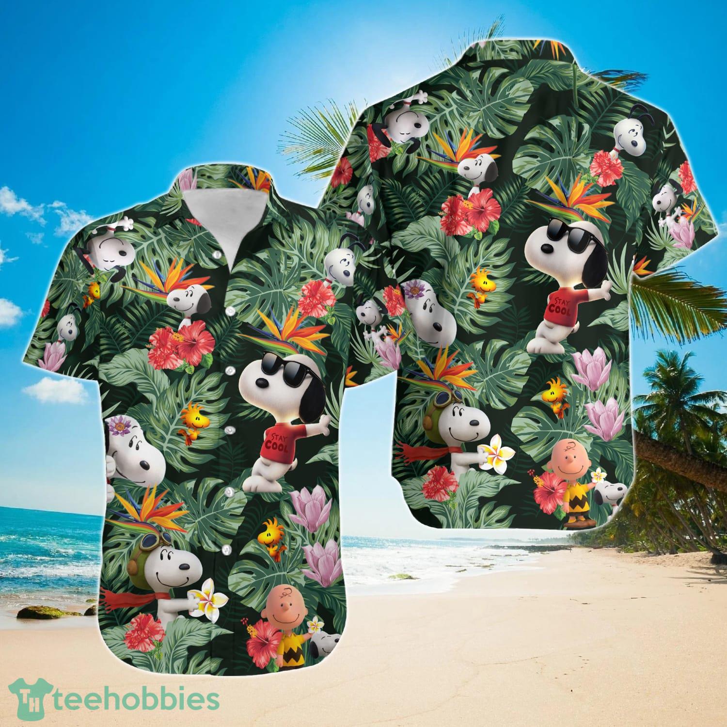 Cute Snoopy Boston Red Sox Snoopy Lover Hawaiian Shirt Summer Gift For Fans