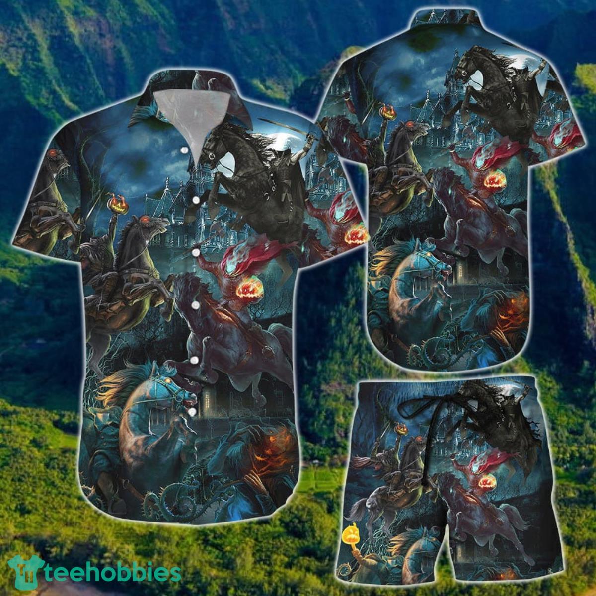 Spirit Halloween Hawaiian Shirt And Short For Men And Womens Product Photo 1