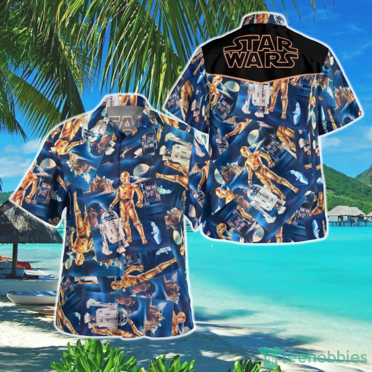 Star Wars C 3Po And R2 D2 Hawaiian Shirt Summer Aloha Shirt For Men Women Perfect Gift Product Photo 1
