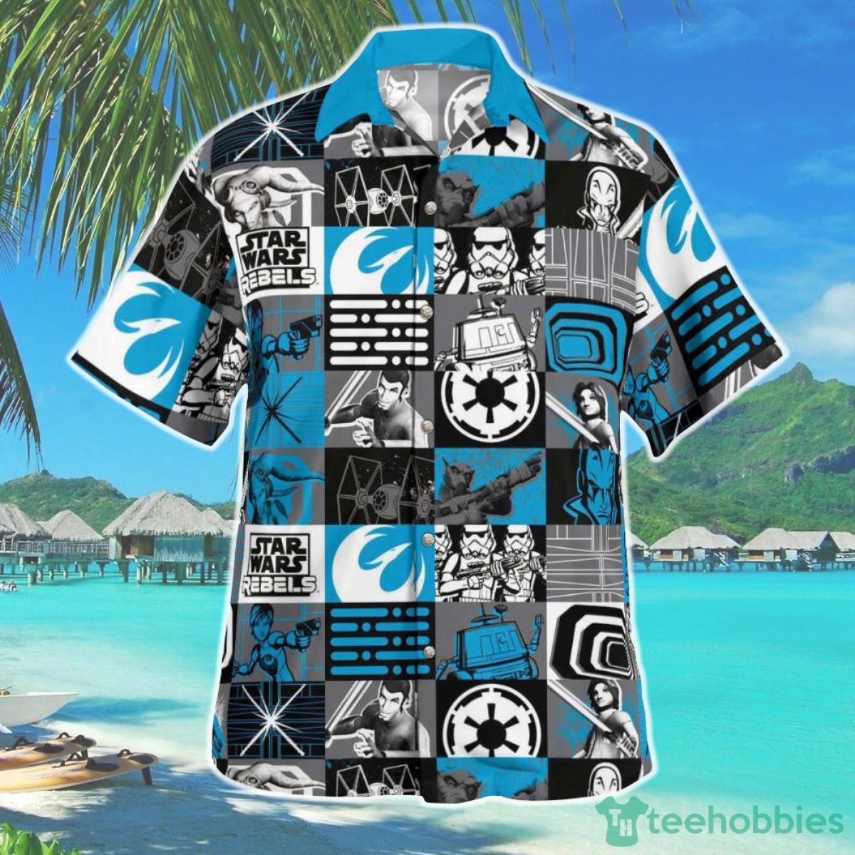 Star Wars Rebels Blue Hawaiian Shirt Summer Aloha Shirt For Men Women Perfect Gift Product Photo 2