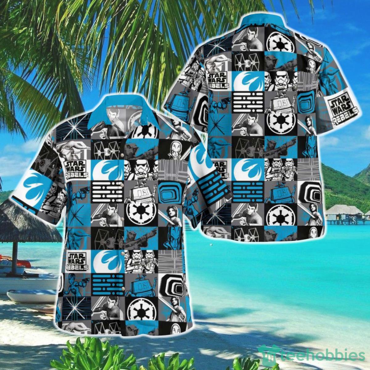 Star Wars Rebels Blue Hawaiian Shirt Summer Aloha Shirt For Men Women Perfect Gift Product Photo 1