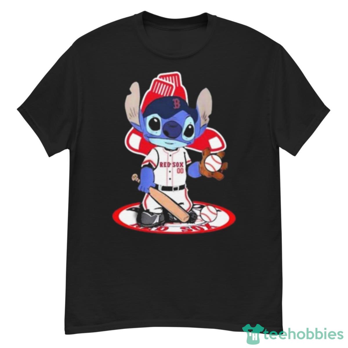 Stitch Boston Red Sox Baseball Logo 2023 T Shirt - G500 Men’s Classic T-Shirt