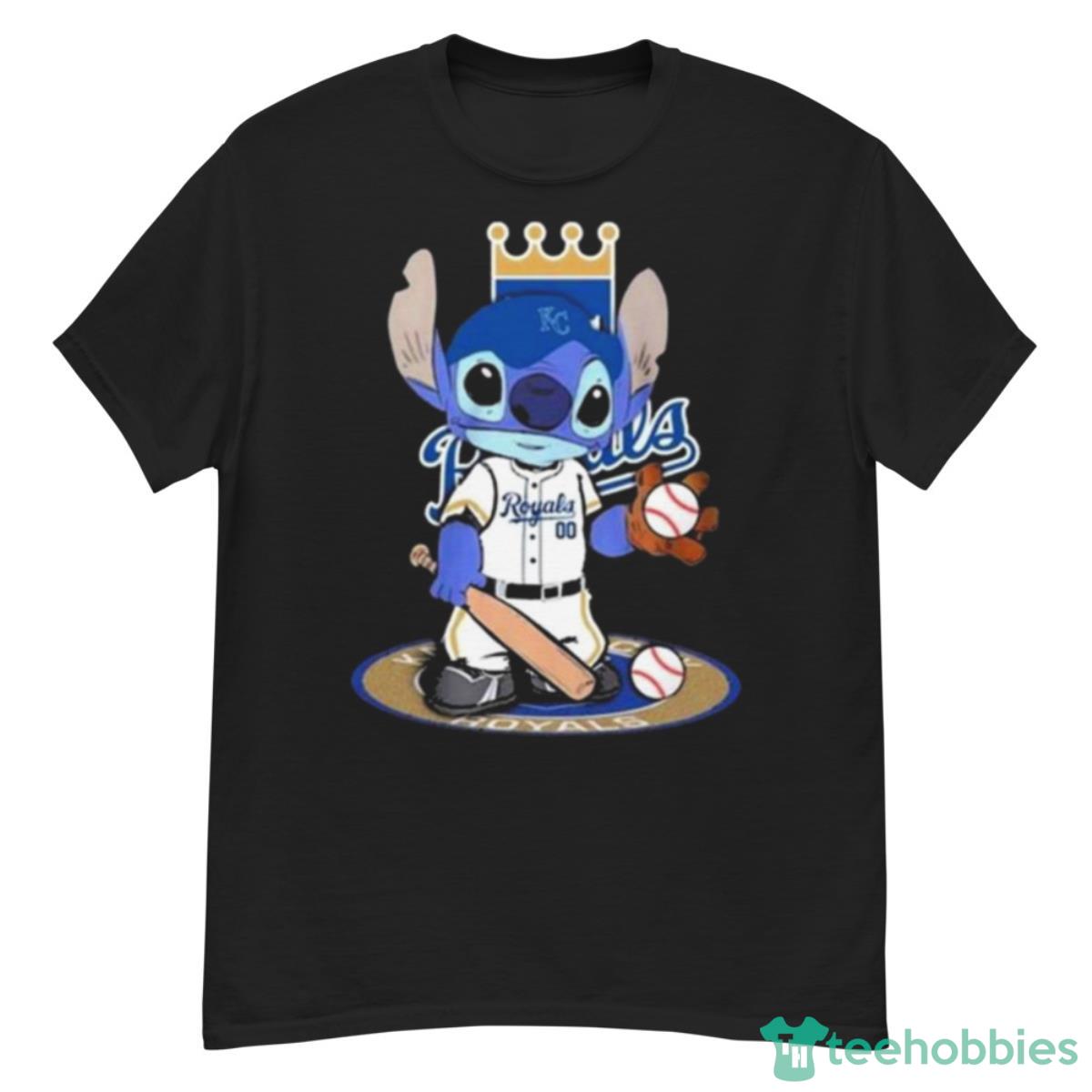 Stitch Kansas City Royals Baseball Logo 2023 T Shirt - G500 Men’s Classic T-Shirt