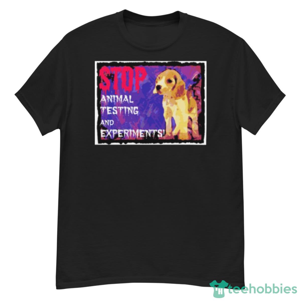 Stop Cruel Animal Testing And Experiments Shirt - G500 Men’s Classic T-Shirt