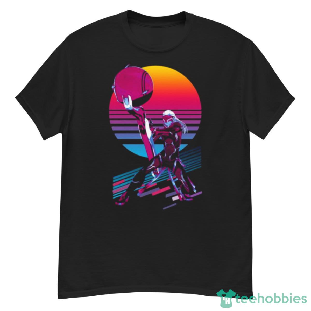 Sunset Design Blue Protocol Heavy Smasher Character Shirt - G500 Men’s Classic T-Shirt