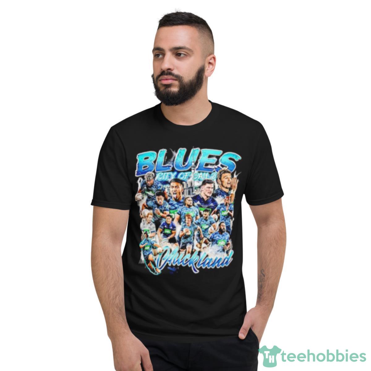 Super Rugby ALK Blues City Of Sails Auckland Shirt - Short Sleeve T-Shirt