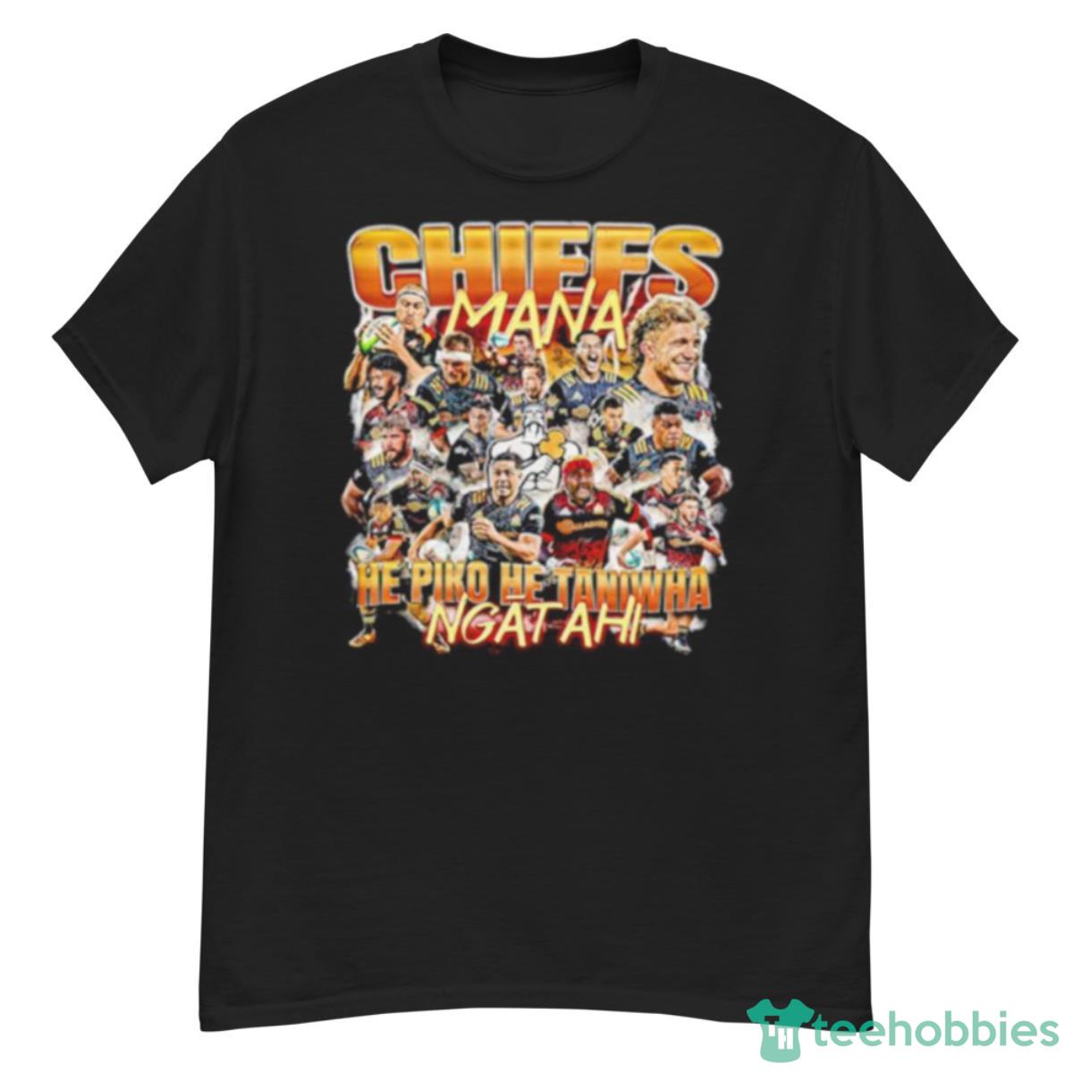 Super Rugby Chiefs Mana He Piko He Taniwha Ngatahi Shirt - G500 Men’s Classic T-Shirt