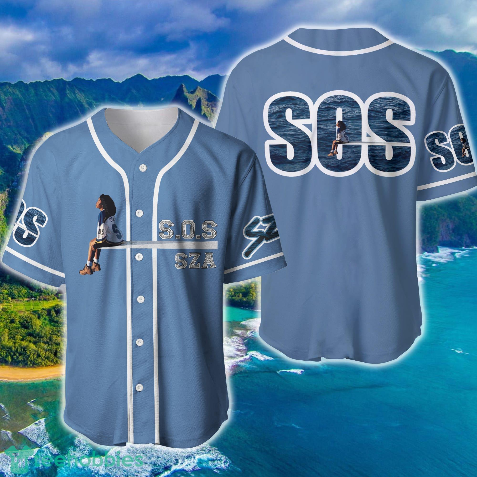 S.Z.A S.O.S Baseball Jersey SOS Tour 2023 Product Photo 1