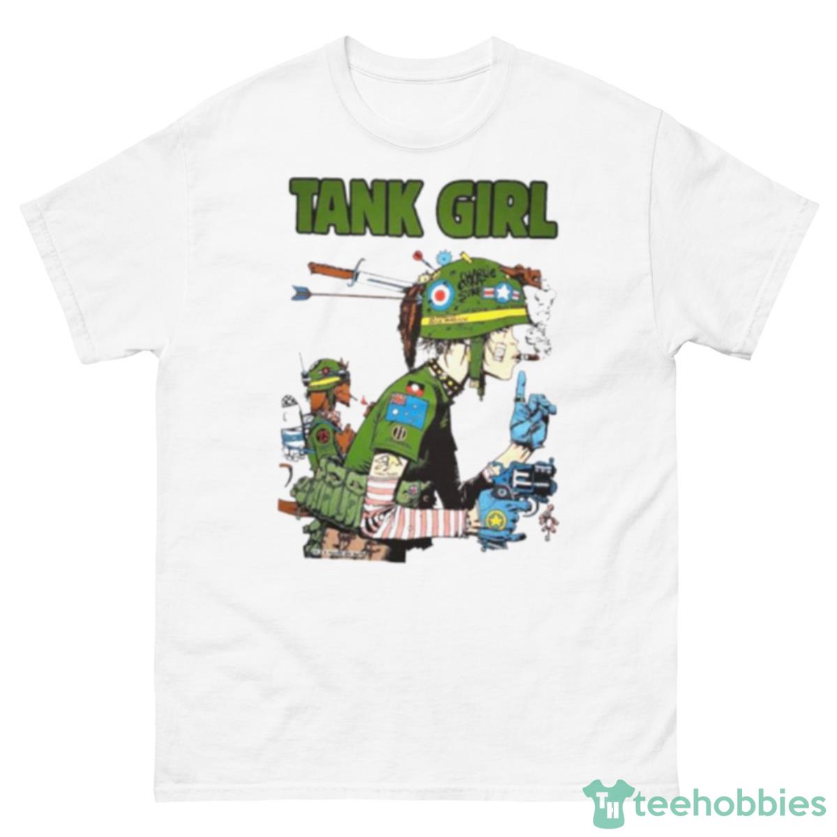 Tank Girl Smoking Shirt - 500 Men’s Classic Tee Gildan