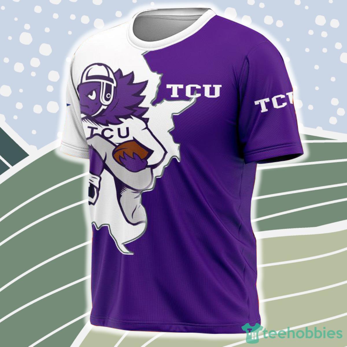 TCU Horned Frogs NCAA Shirt 3D For Men And Women Product Photo 1