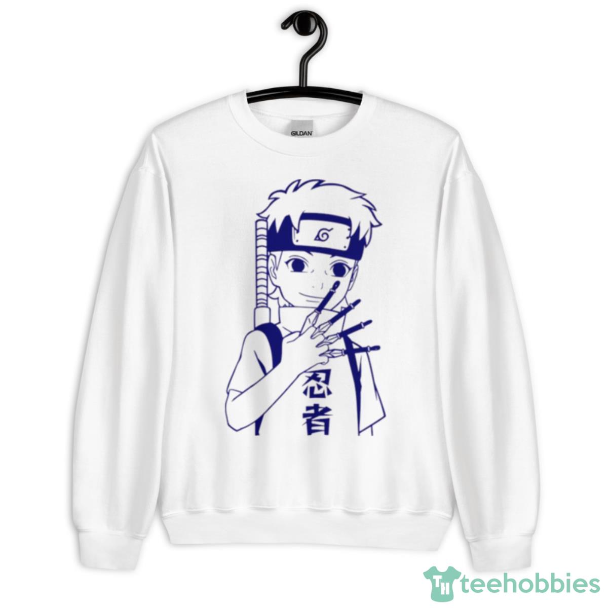 Teen Shinobi Lineart Naruto Shippuden Shirt - Unisex Heavy Blend Crewneck Sweatshirt