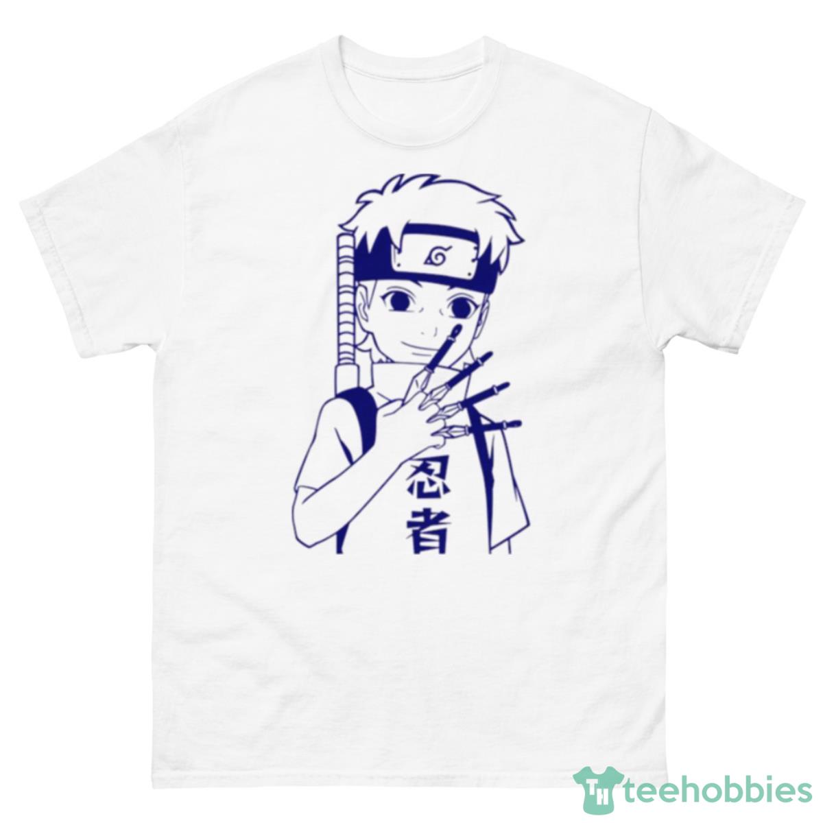 Teen Shinobi Lineart Naruto Shippuden Shirt - 500 Men’s Classic Tee Gildan