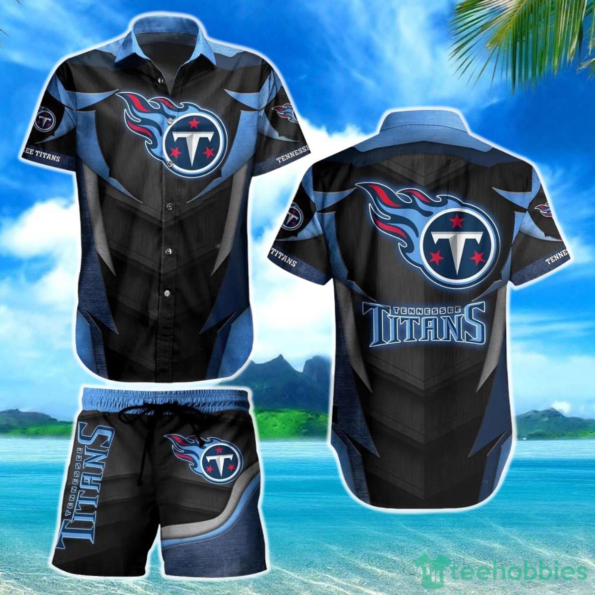 Tennessee Titans NFL Hawaiian Shirt And Short Summer Perfect Gift For Fans Product Photo 1