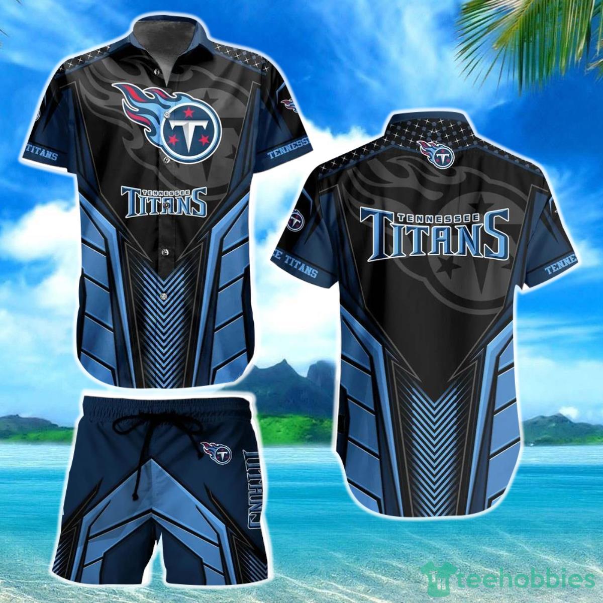 Tennessee Titans NFL Hawaiian Shirt Summer Gift For Sports Enthusiast Product Photo 1