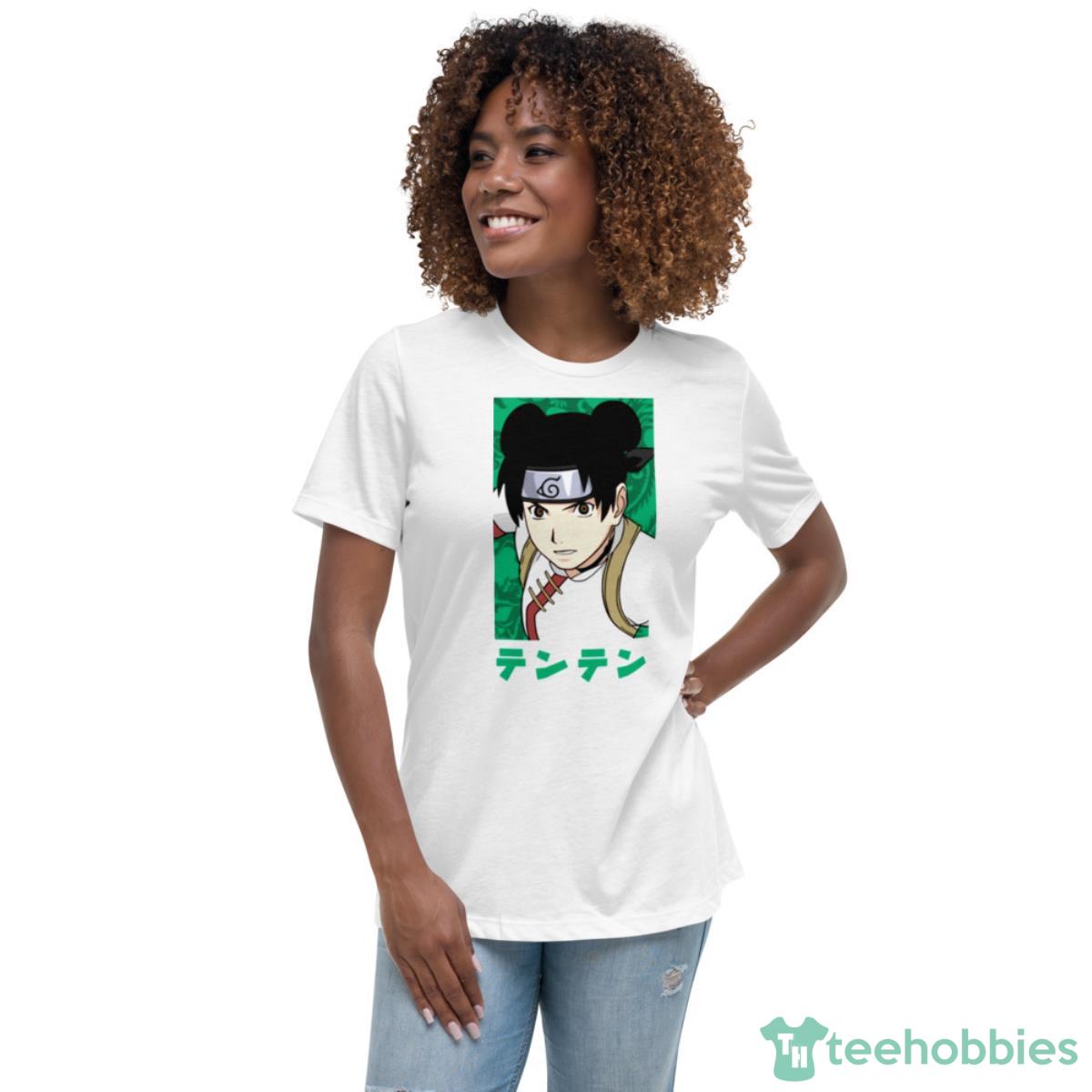 Tenten Green Art Naruto Shippuden Shirt