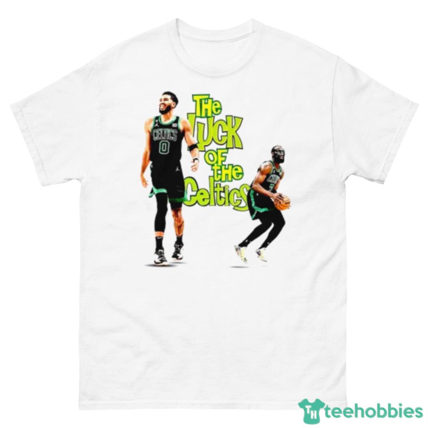 The Luck Of The Boston Celtics Jayson Tatum And Jaylen Brown Shirt - 500 Men’s Classic Tee Gildan