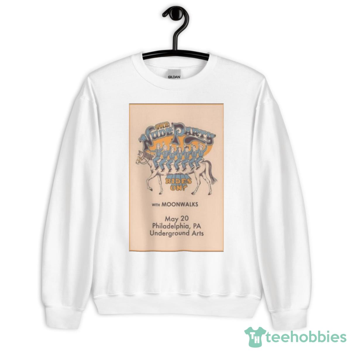 The Nude Party Philadelphia Pa 5 20 2023 Shirt - Unisex Heavy Blend Crewneck Sweatshirt