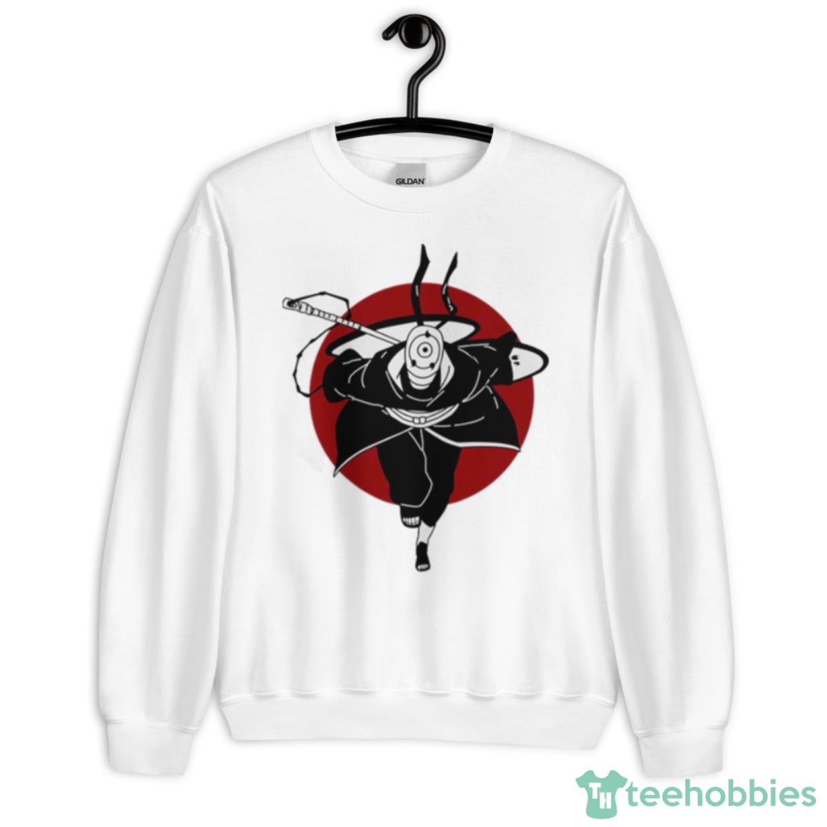 Tobi Round Art Uchiha Obito Naruto Shippuden Shirt - Unisex Heavy Blend Crewneck Sweatshirt