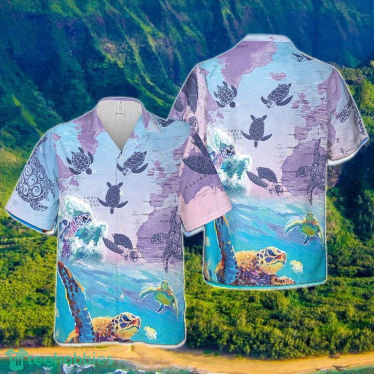 Turtle Lovers Hawaiian Shirt For Men And Women Product Photo 1