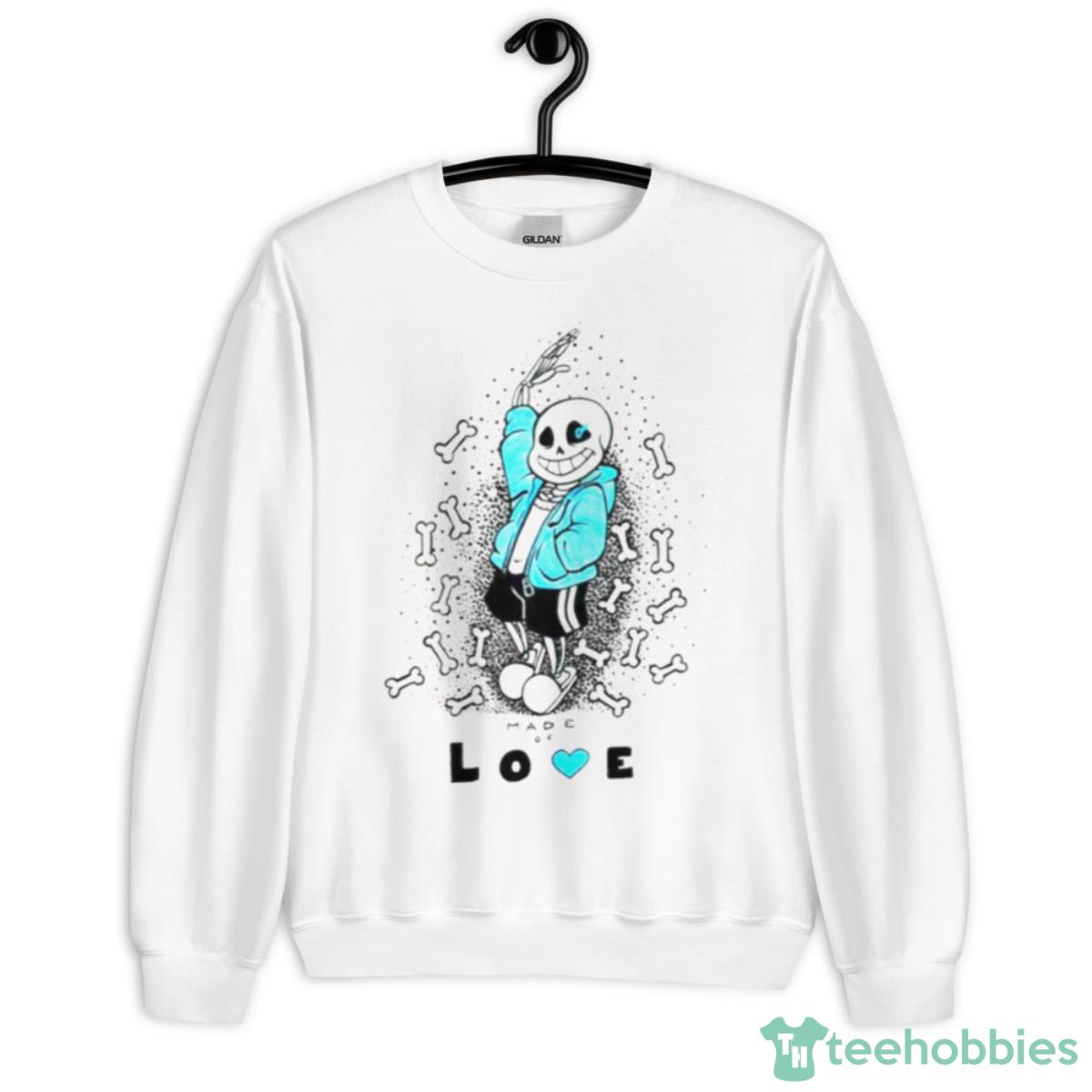 Vintage Design Sans Undertale Shirt - Unisex Heavy Blend Crewneck Sweatshirt