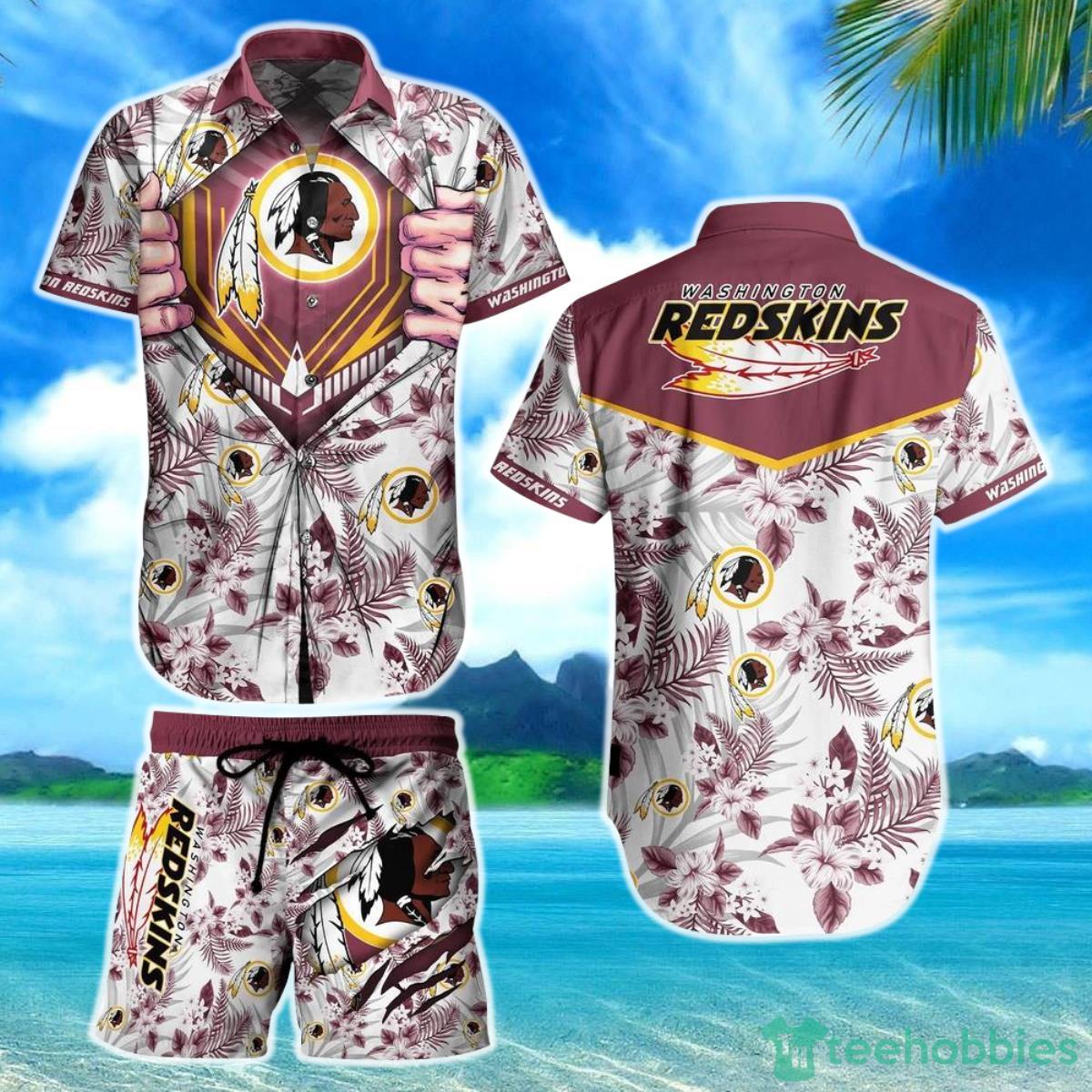 Washington Redskins NFL Football Hawaiian Shirt And Short New Summer For Big Fans Gift For Men Women Product Photo 1