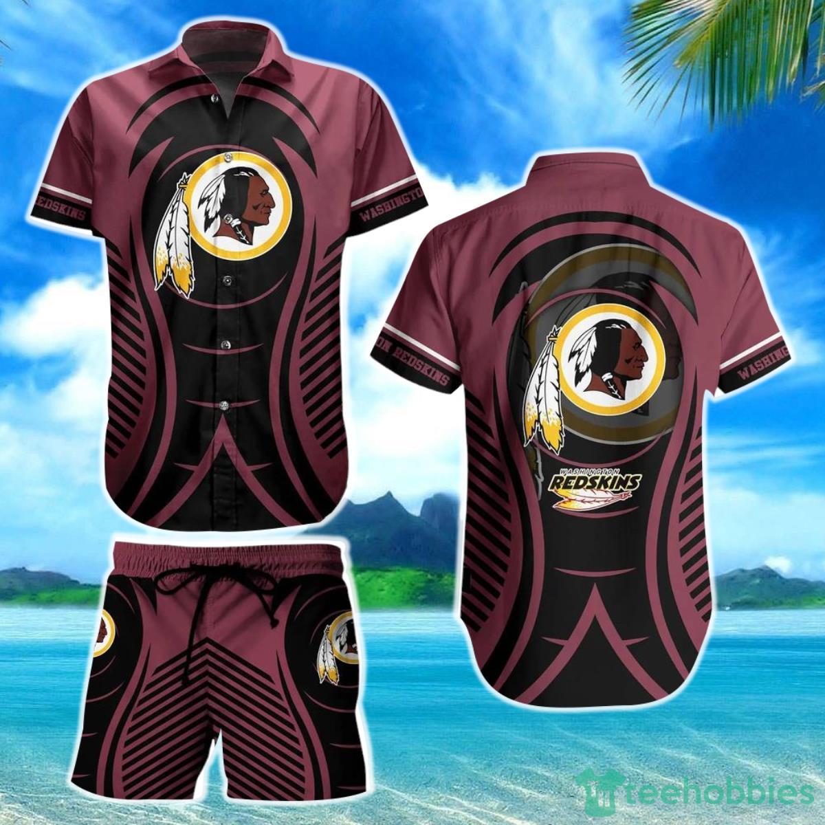 Washington Redskins NFL Hawaiian Shirt And Short New Collection Summer Best Gift For Big Fans Product Photo 1