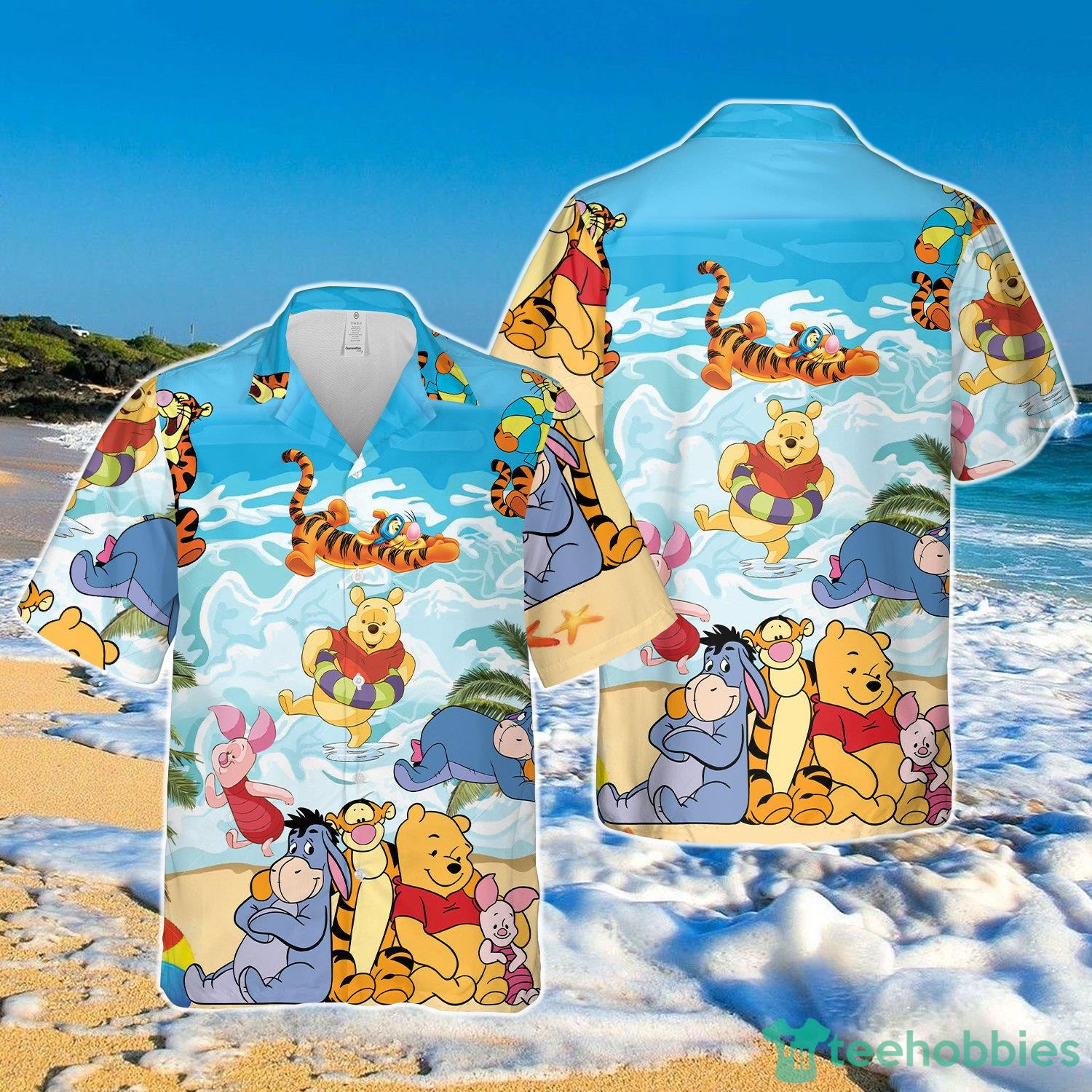 Winnie The Pooh Hawaiian Shirt Cartoon Hawaiian For Men And Women Product Photo 1