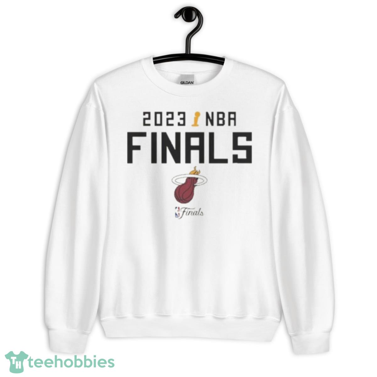 2023 Cup NBA Finals Miami Heat Shirt - Unisex Heavy Blend Crewneck Sweatshirt