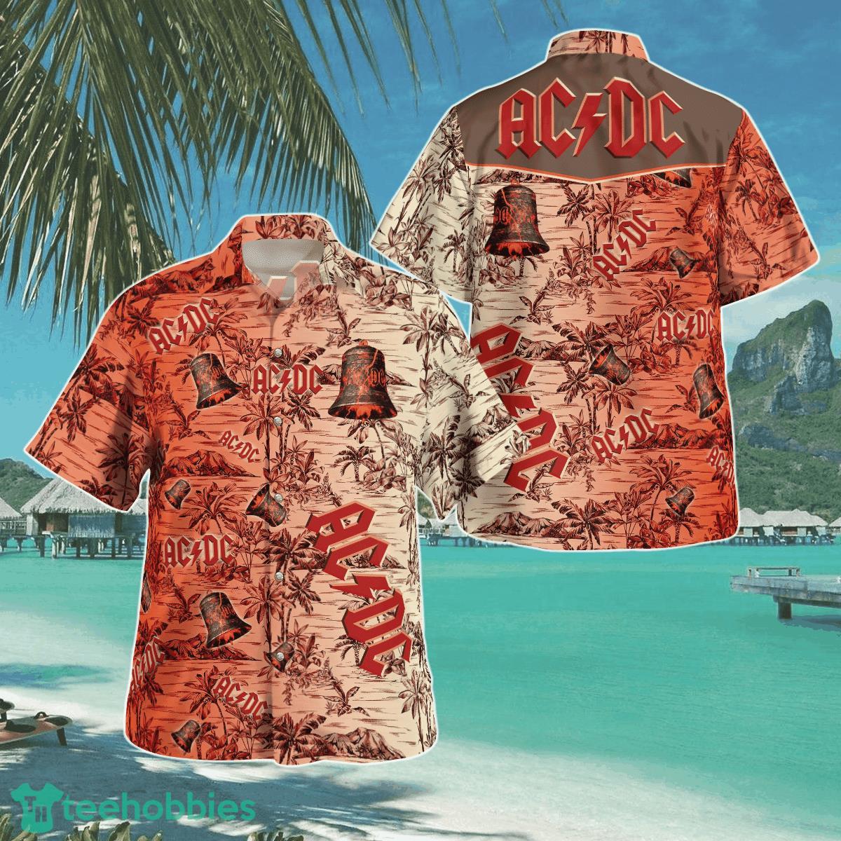 ACDC Tropical Hawaii Shirt Aloha Shirt For Men Women Product Photo 1