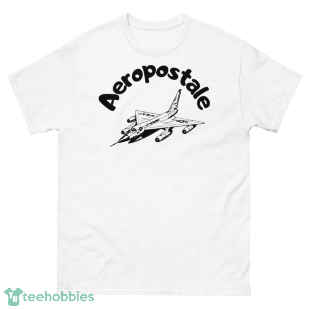 Aeropostale Air Craft shirt - 500 Men’s Classic Tee Gildan
