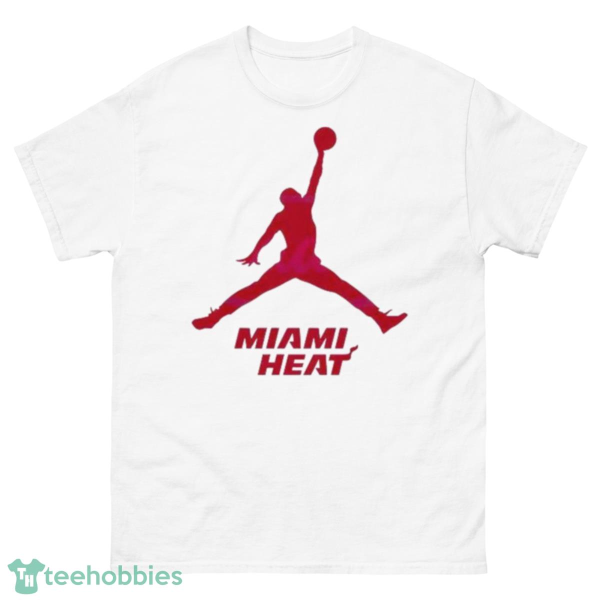 Air Miami Heat NBA Basketball Team shirt - 500 Men’s Classic Tee Gildan