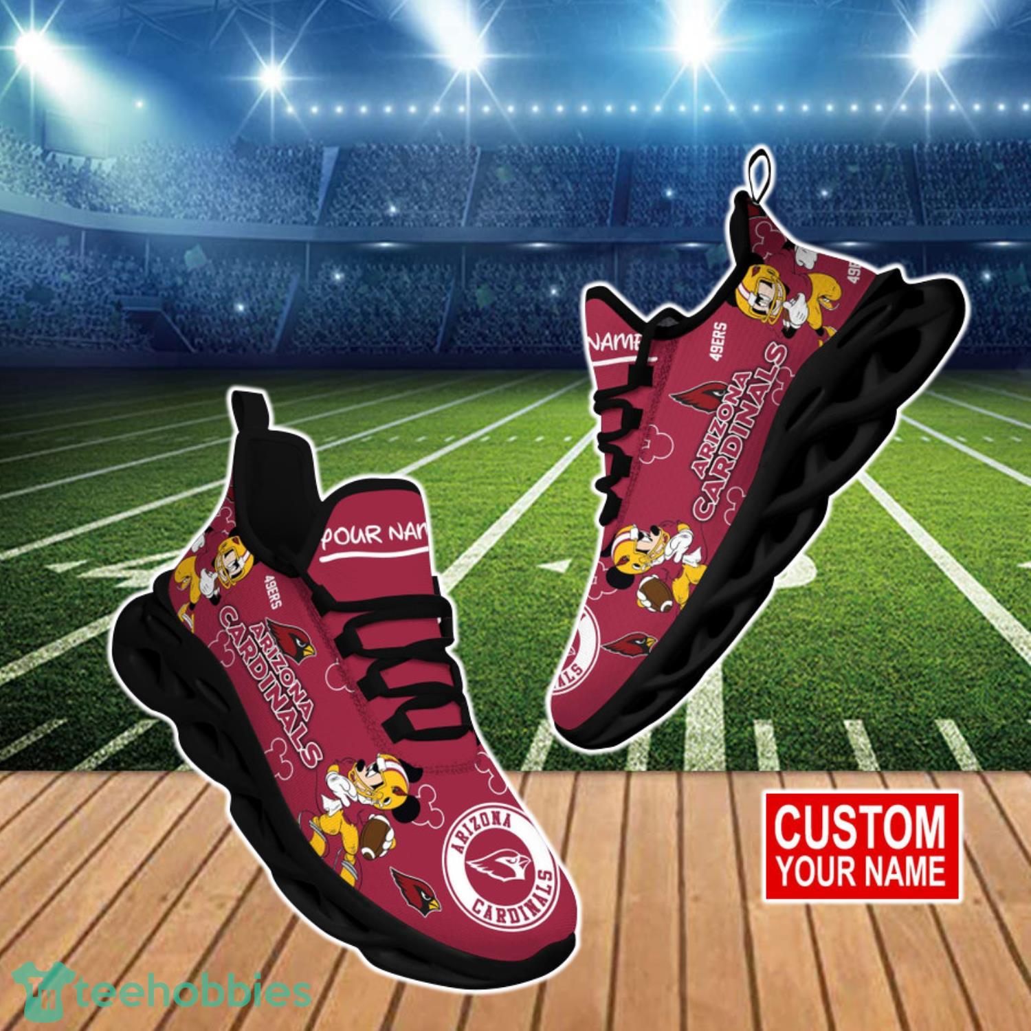 Arizona Cardinals NFL Clunky Max Soul Shoes Personalized For Men And Women Product Photo 1