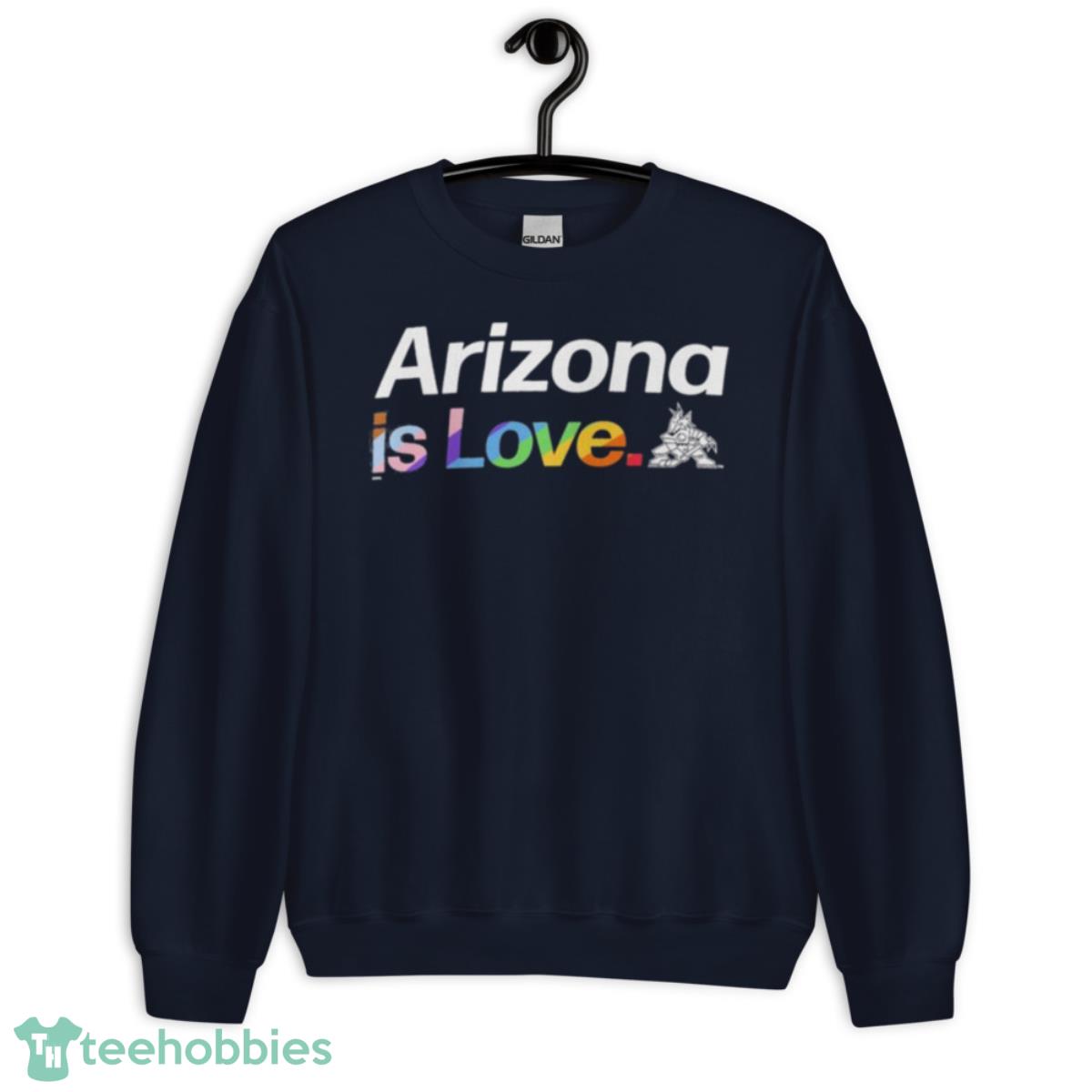 Arizona Coyotes City Pride Shirt - Unisex Crewneck Sweatshirt-1