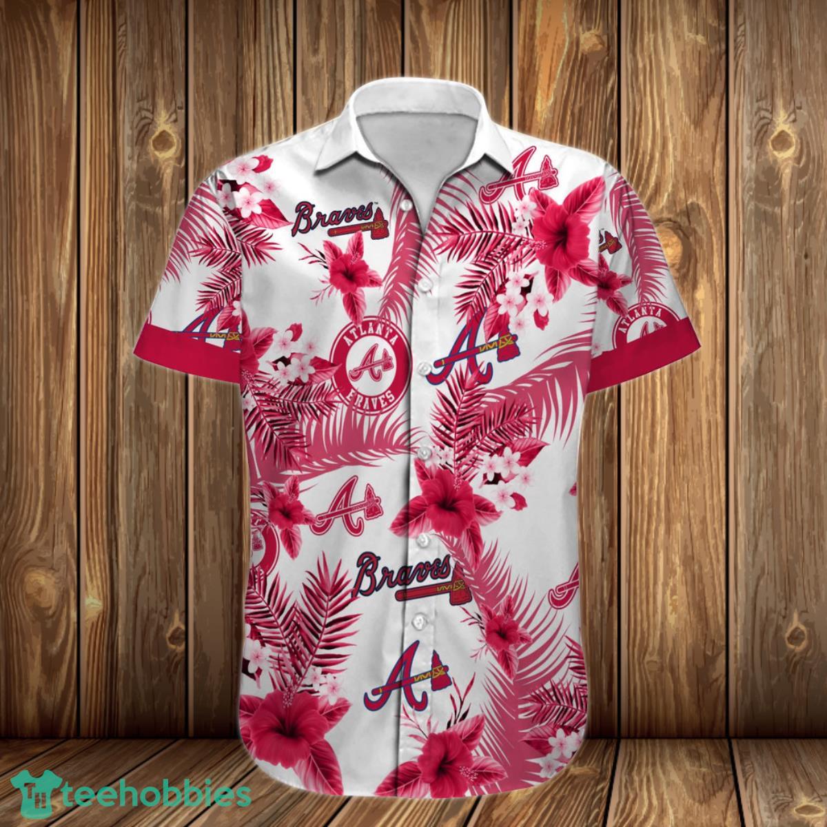 Atlanta Braves Mlb Summer 3D Short Sleeve Hawaiian Shirt