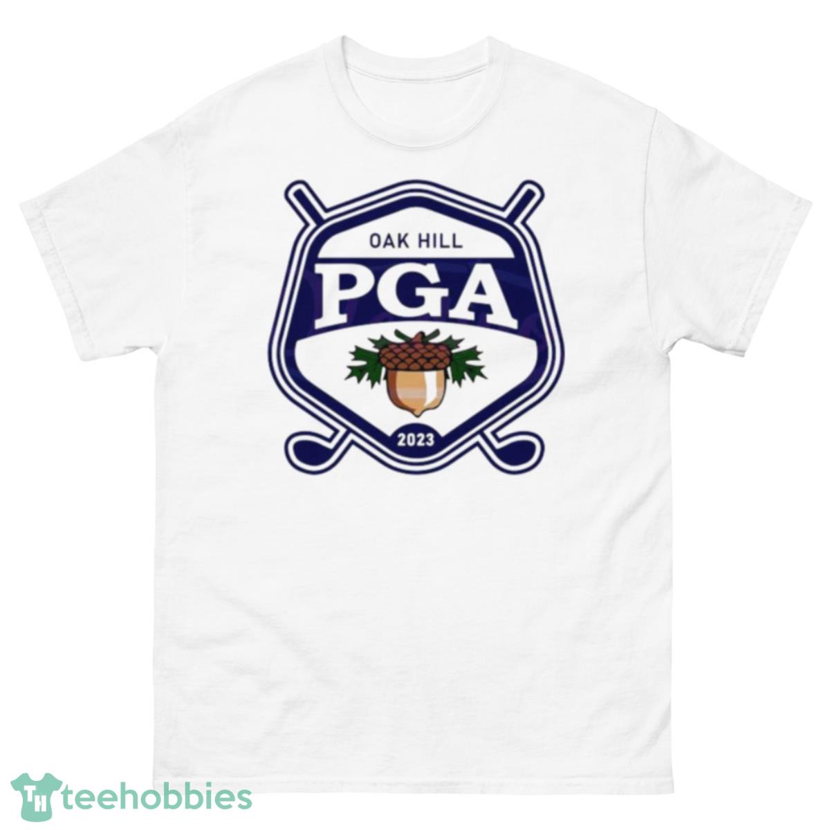 Awesome Oak Hill PGA Golf 2023 Logo Shirt - 500 Men’s Classic Tee Gildan