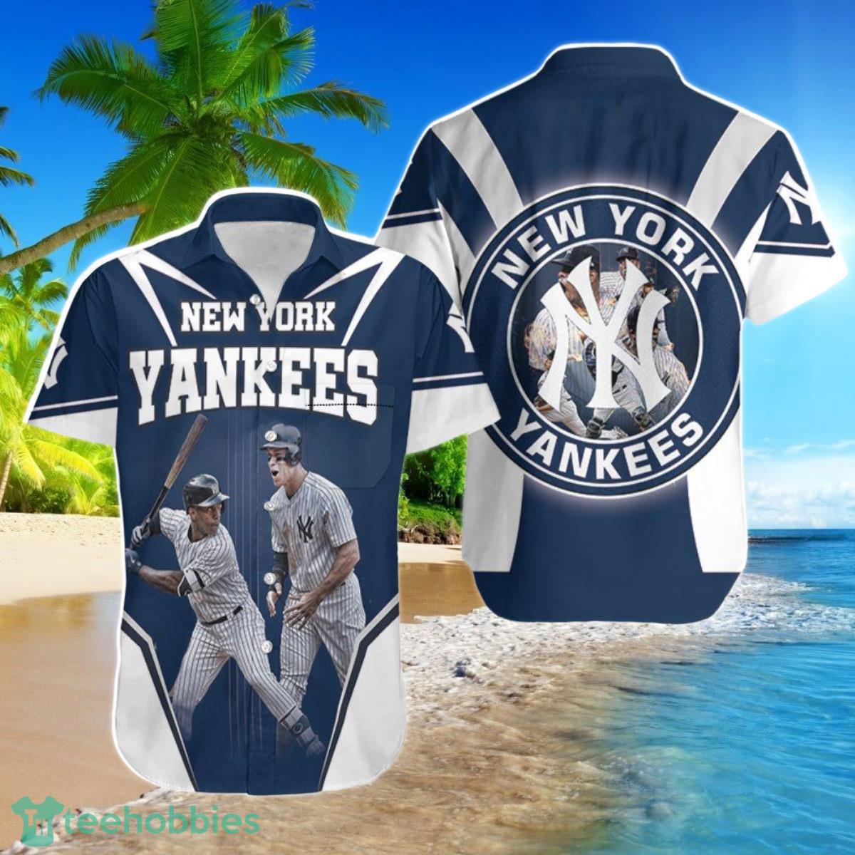 Beach Shirt New York Yankees Mccutchen Aaron Judge Hawaiian Shirt For Men Women Product Photo 1