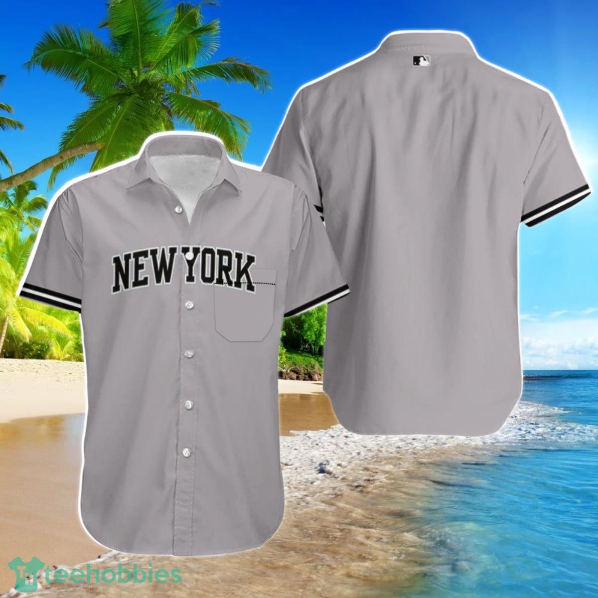 Beach Shirt New York Yankees Road Flex Base Collection Team Gray Jersey Hawaiian Shirt For Men Women Product Photo 1 Beach Shirt New York Yankees Road Flex Base Collection Team Gray Jersey Hawaiian Shirt For Men Women Product Photo 1