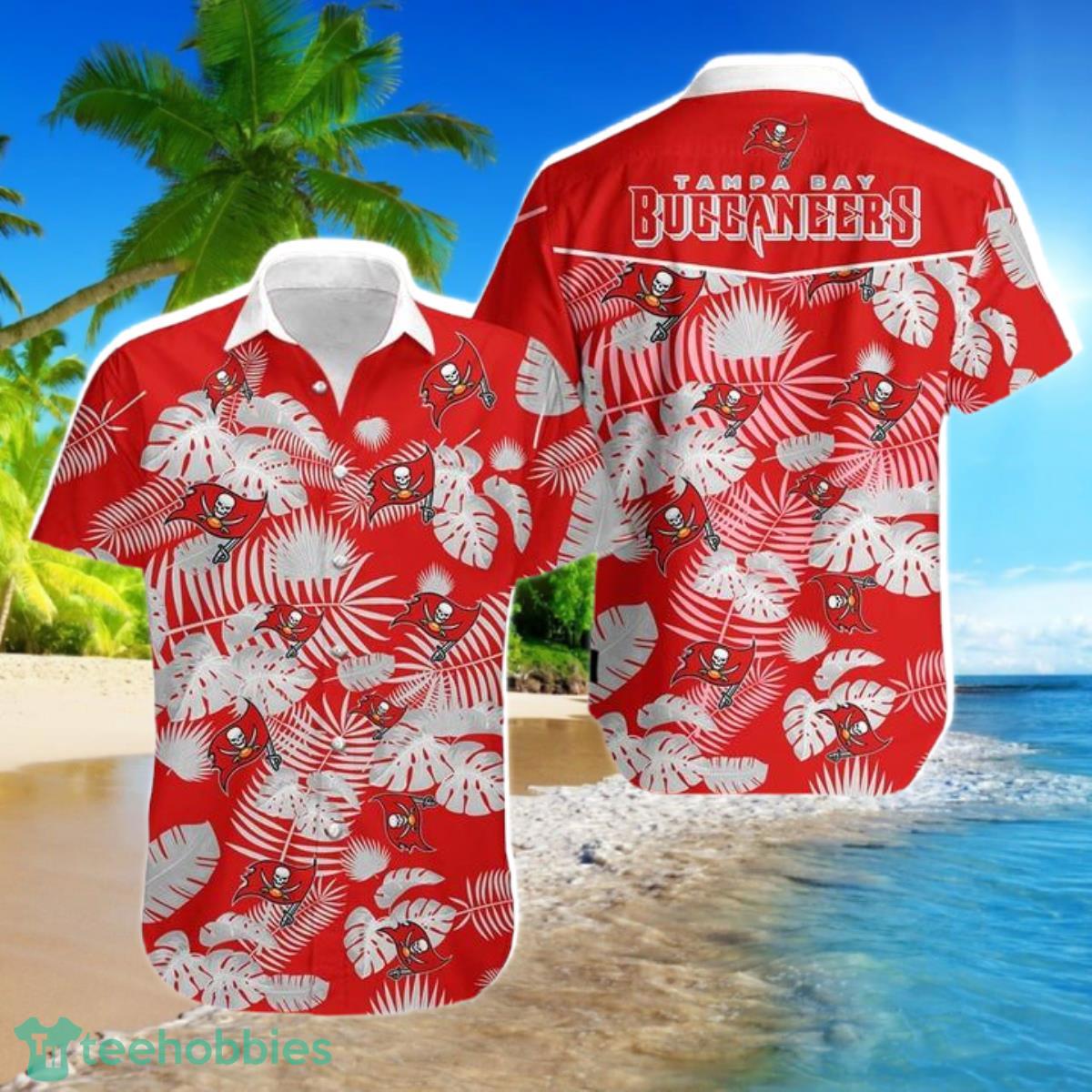 Beach Shirt Nfl Tampa Bay Buccaneers Hawaiian Shirt For Men Women All Over Print Product Photo 1