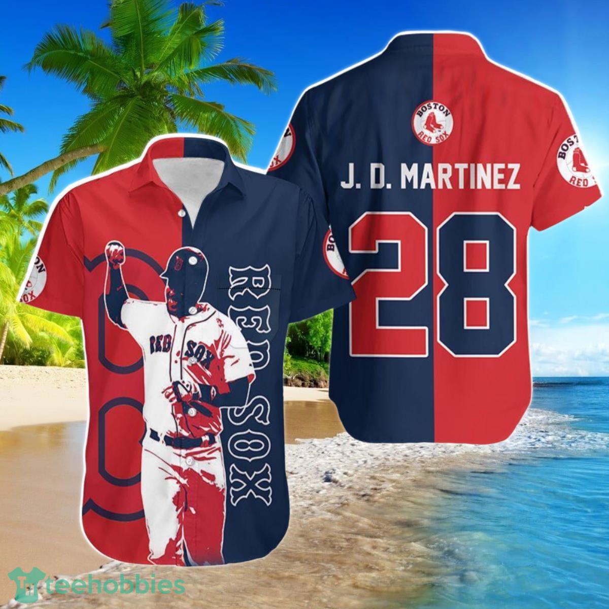 Beach ShirtJ D Martinez Boston Red Sox Hawaiian Shirt For Men Women Product Photo 1
