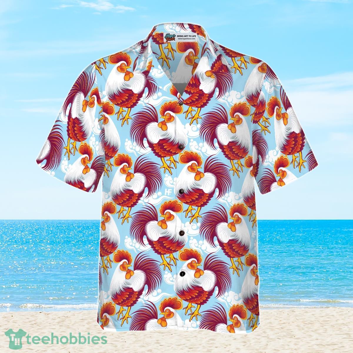 Beautiful Chickens Hawaiian Shirt For Men And Women image Beautiful Chickens Hawaiian Shirt For Men And Women Product Photo 2