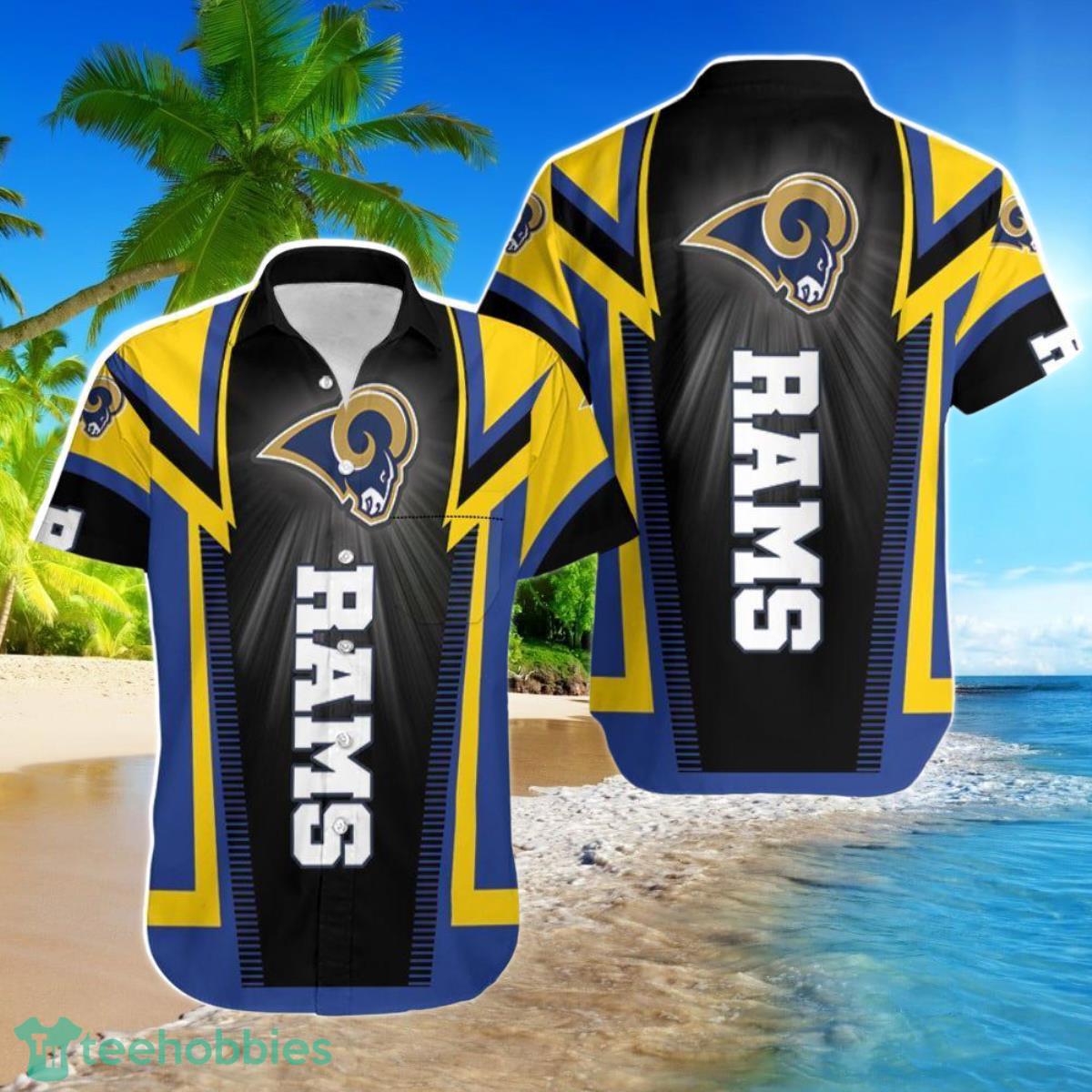 Best Los Angeles Rams Hawaiian Shirt For Men Women For Big Fans Product Photo 1