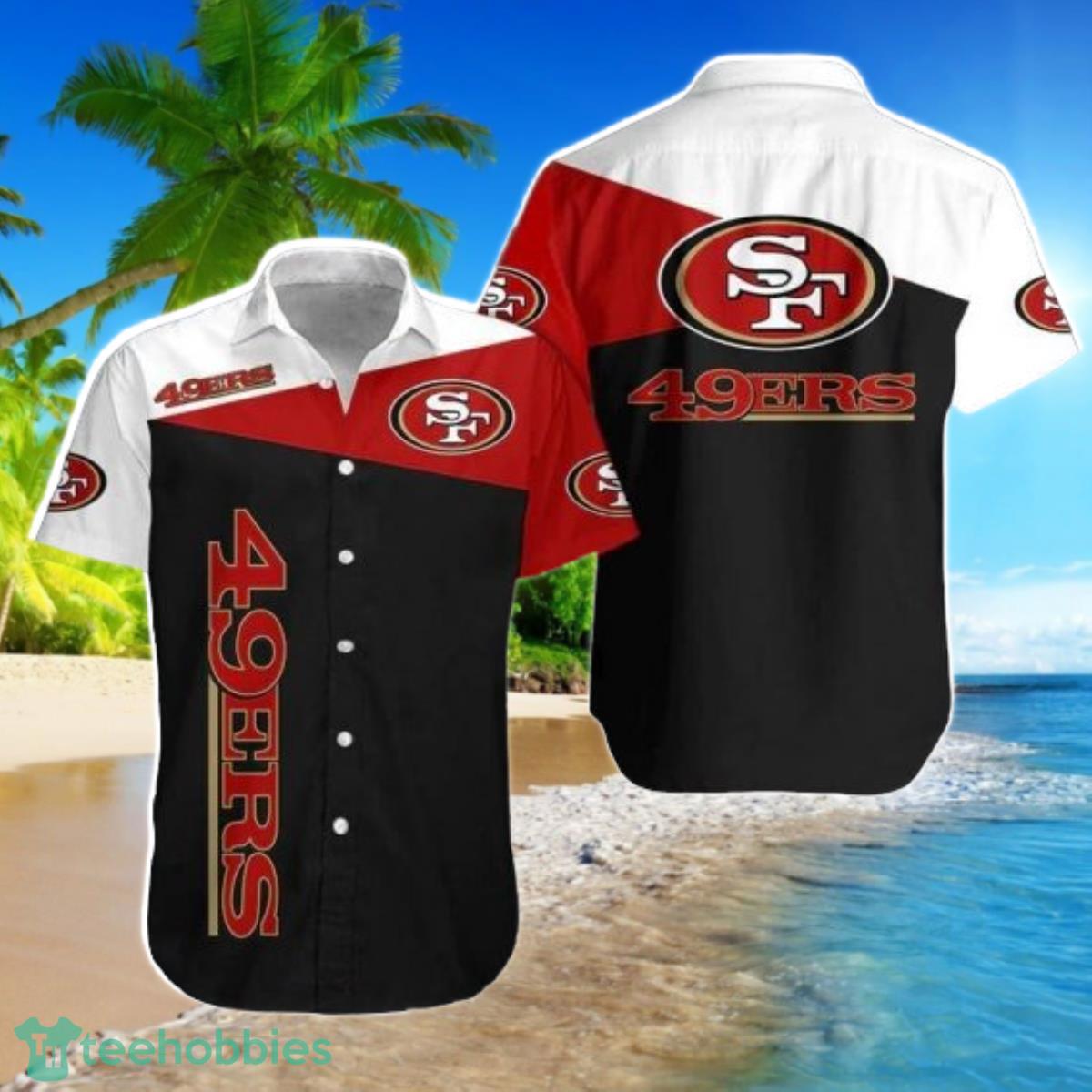 Best San Francisco 49Ers Hawaiian Short Sleeves Hawaiian Shirt For Men Women For Cool Fans Product Photo 1