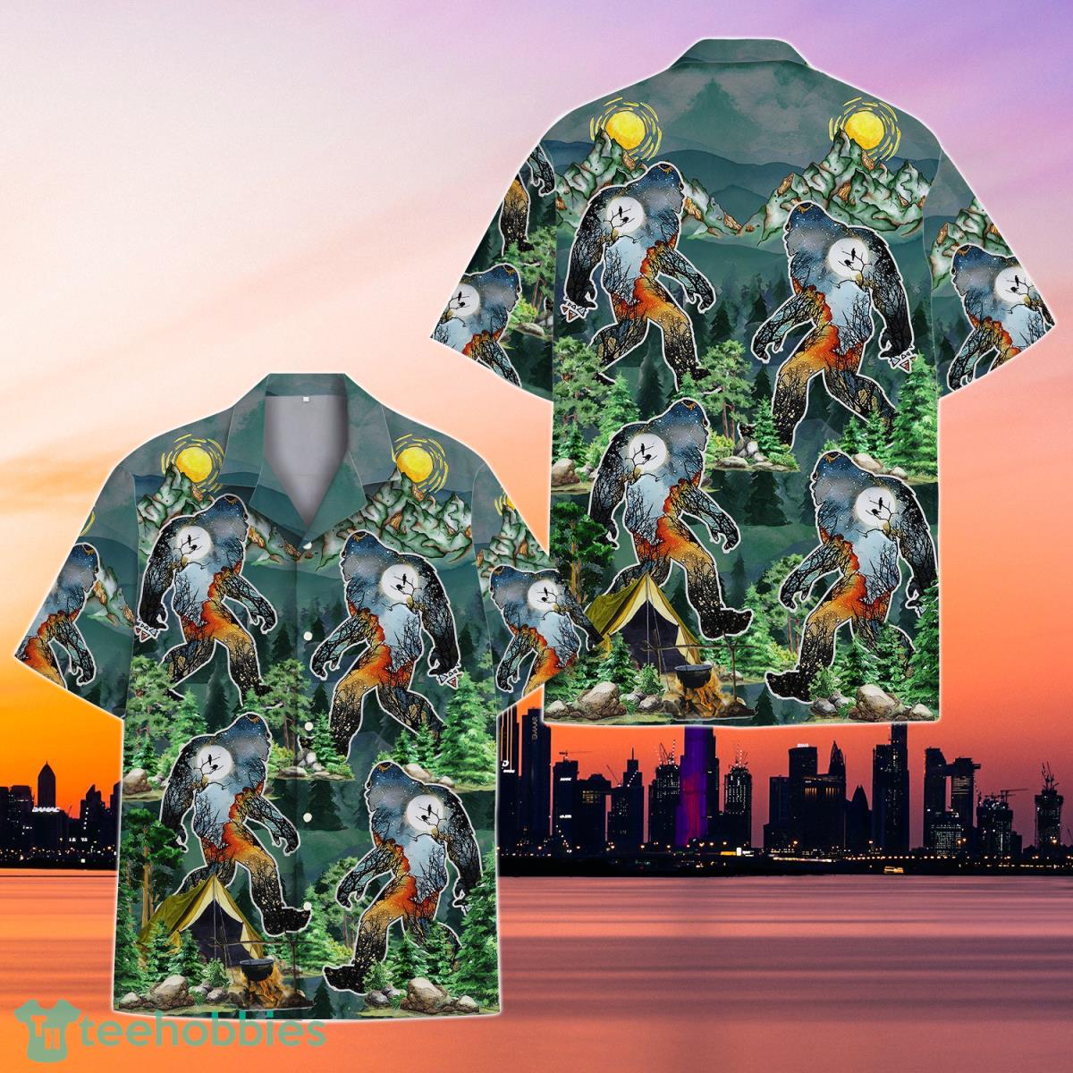 Bigfoot Forest 4th Of July Independence Day Hawaiian Shirt Ideal Gift For Men And Women Product Photo 2