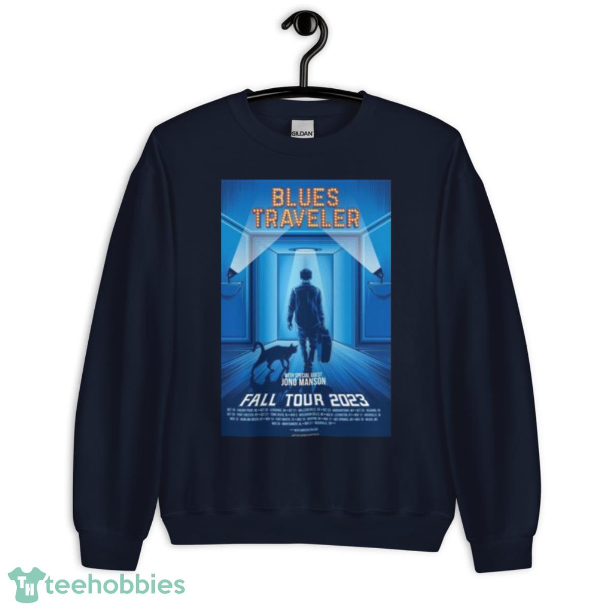 Blues Traveler Announce Fall Tour 2023 Shirt - Unisex Crewneck Sweatshirt-1