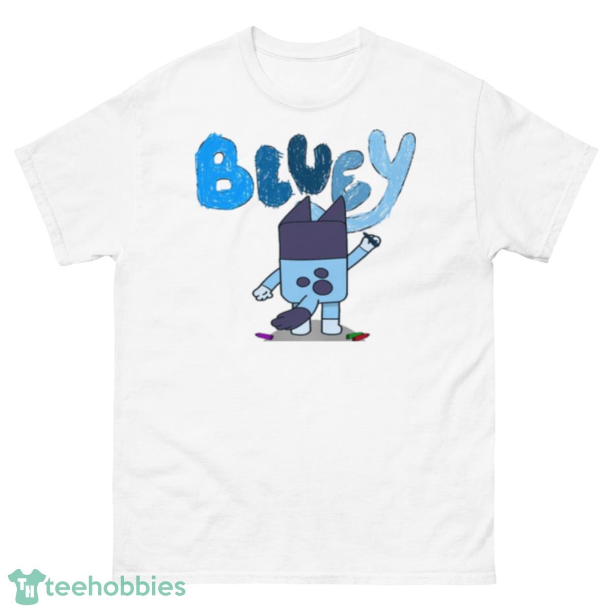 Bluey Is Drawing shirt - 500 Men’s Classic Tee Gildan