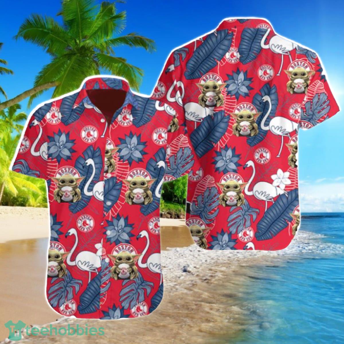 The Boston Red Sox Baseball Unisex Hawaiian Shirt 3D All Over