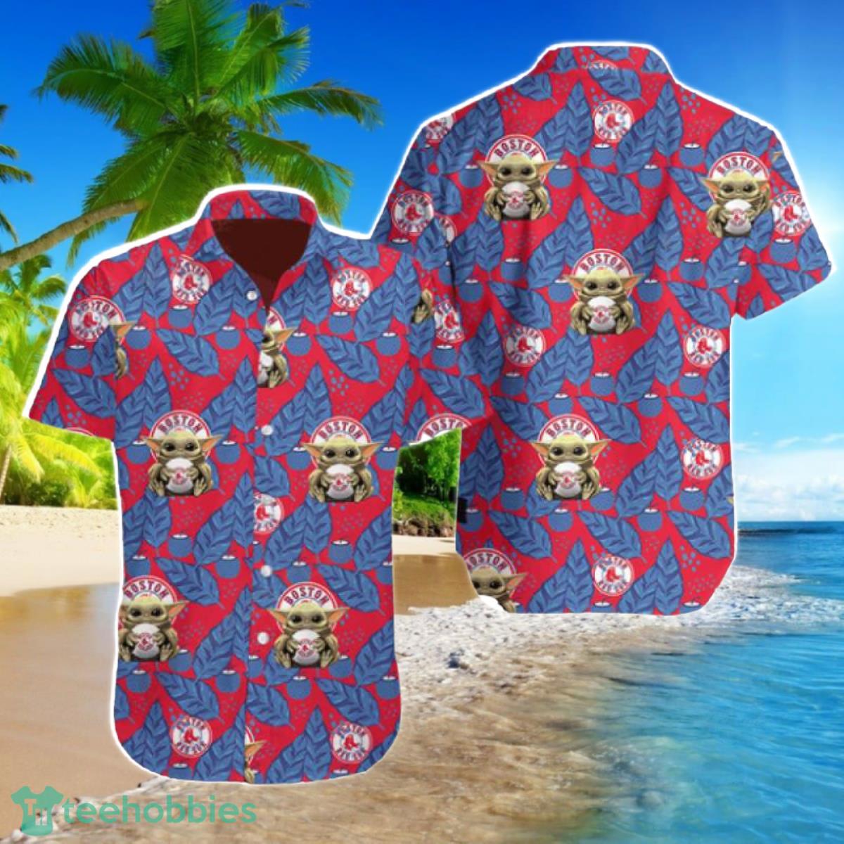 Boston Red Sox Hawaii 3D Shirt Aloha Shirt For Men Women Product Photo 1