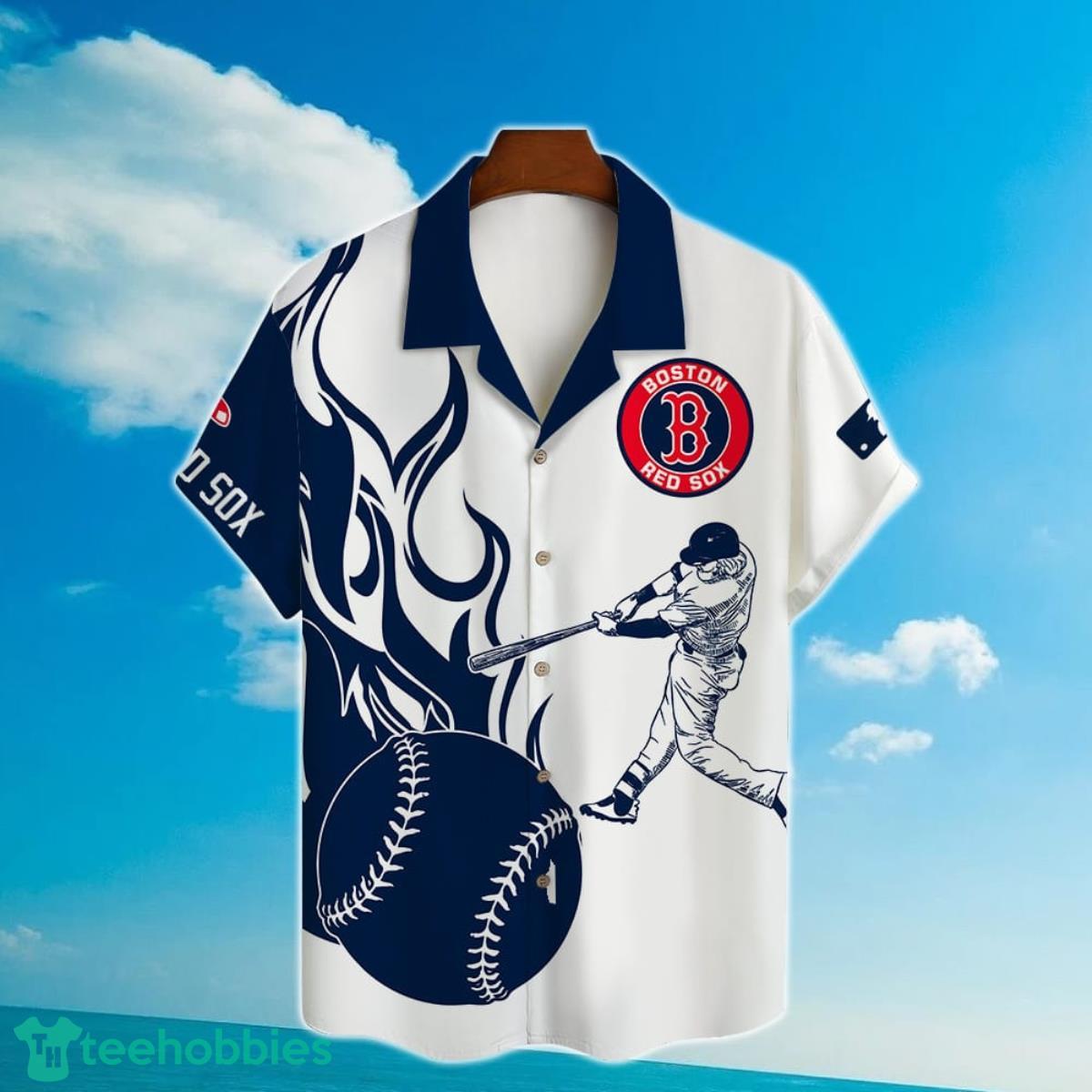 Boston Red Sox Major League Baseball 3D Print Hawaiian Shirt For Men Women Product Photo 2