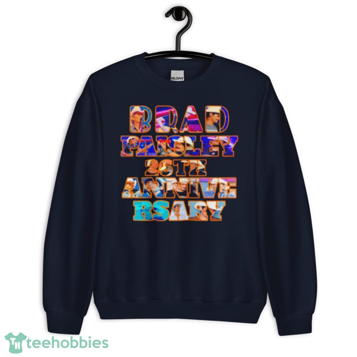 Brad Paisley 26th Anniversary 2023 Shirt - Unisex Crewneck Sweatshirt-1